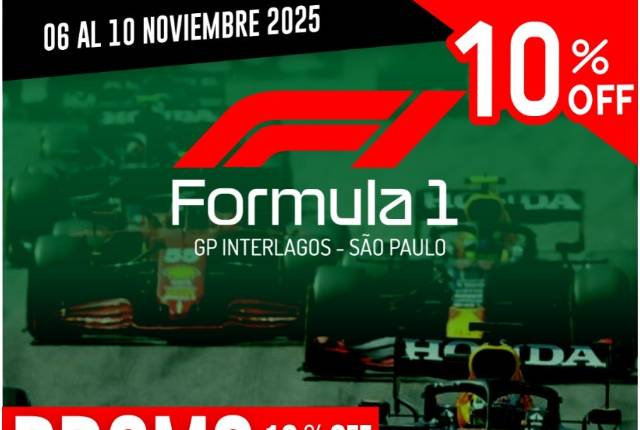 Formula 1 - Interlagos 06 al 10 noviembre