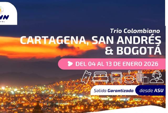 Cartagena, San Andres & Bogota 04 al 13 enero 26