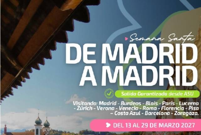 De Madrid a Madrid - salida desde Asuncion 