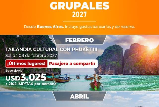 Grupales 2027 